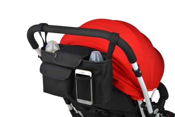 Сумка-органайзер Z&D для коляски Чорний Сумка-органайзер Z&D для коляски Чорний