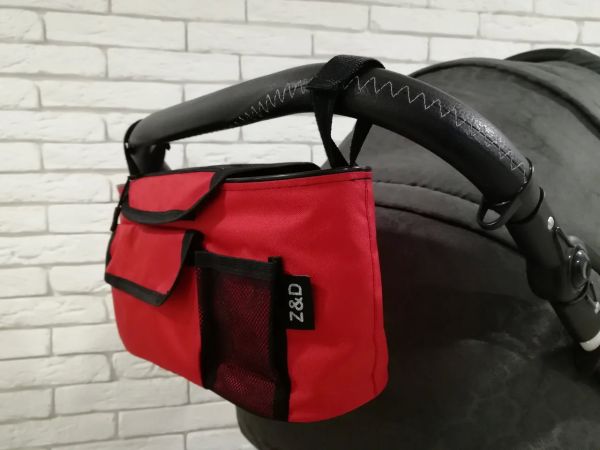 Сумка-органайзер Z&D для коляски Червоний Сумка-органайзер Z&D для коляски Червоний