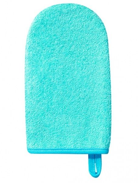 Рукавиця для купання BabyOno Frotte, блакитна (167) Рукавиця для купання BabyOno Frotte, блакитна (167)