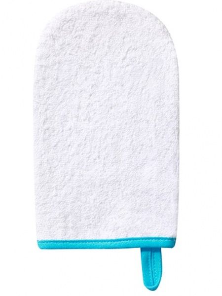 Рукавиця для купання BabyOno Frotte, біла (167) Рукавиця для купання BabyOno Frotte, біла (167)