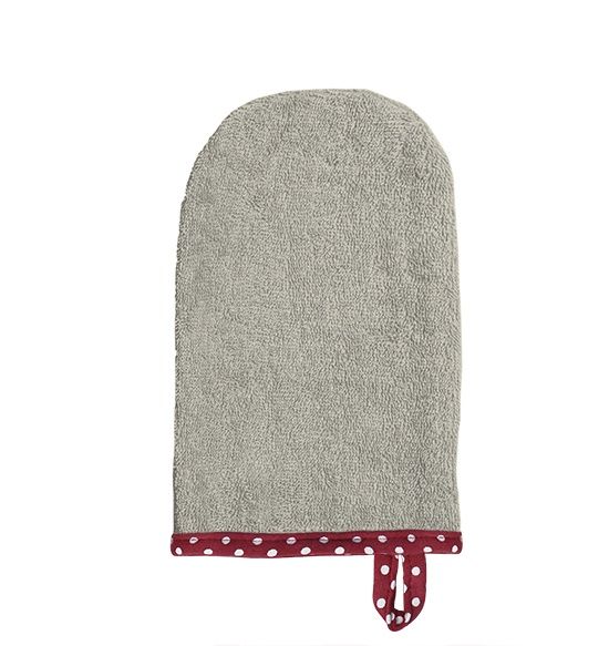 Рукавиця для купання BabyOno Frotte, сіра (167) Рукавиця для купання BabyOno Frotte, сіра (167)