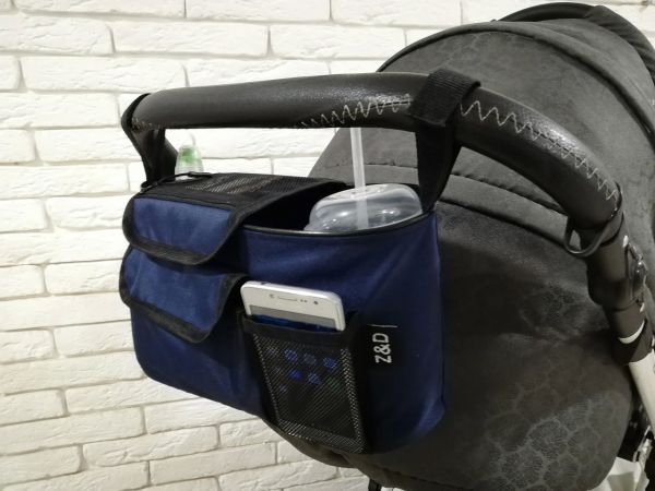 Сумка-органайзер Z&D для коляски Синій Сумка-органайзер Z&D для коляски Синій
