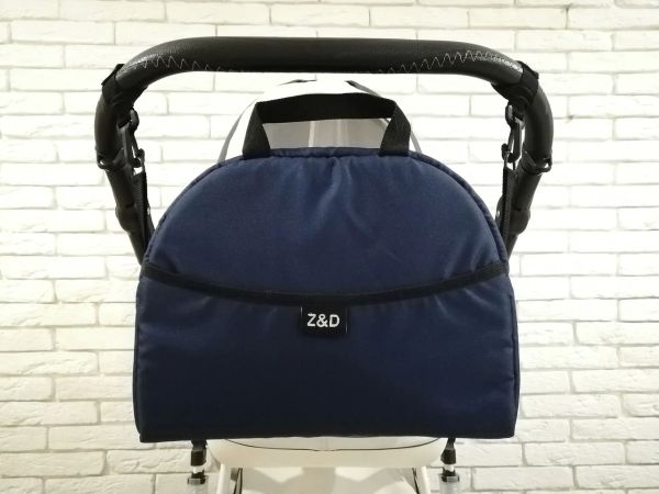 Сумка на коляску універсальна Z&D New з ручкою (Синій) Сумка на коляску універсальна Z&D New з ручкою (Синій)