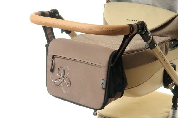 Сумка на коляску Ok Style Квітка Капучіно Сумка на коляску Ok Style Квітка Капучіно