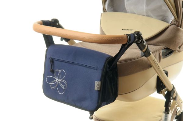 Сумка на коляску Ok Style Квітка Темно-синя Сумка на коляску Ok Style Квітка Темно-синя