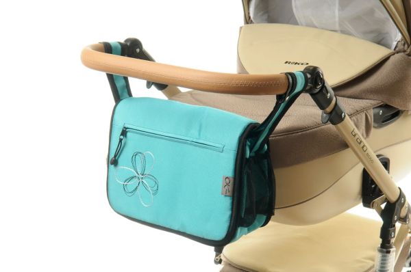 Сумка на коляску Ok Style Квітка Морська хвиля світла Сумка на коляску Ok Style Квітка Морська хвиля світла