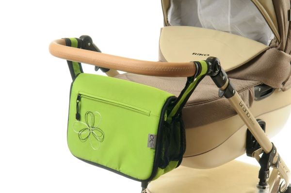 Сумка на коляску Ok Style Квітка Салатова Сумка на коляску Ok Style Квітка Салатова