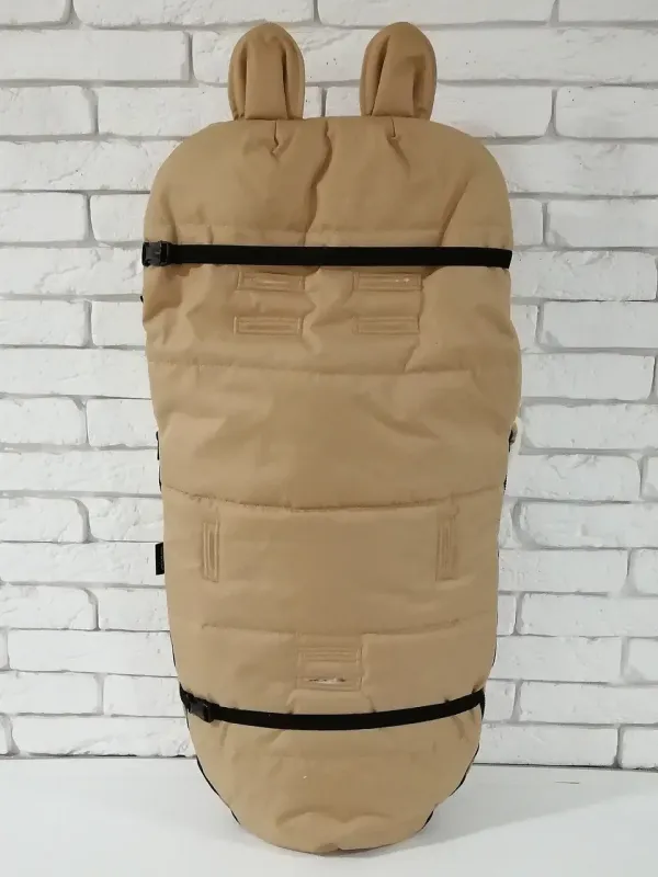 Зимовий Конверт Футмуф Чохол на овчині в коляску Z&D Thermo (Beige)