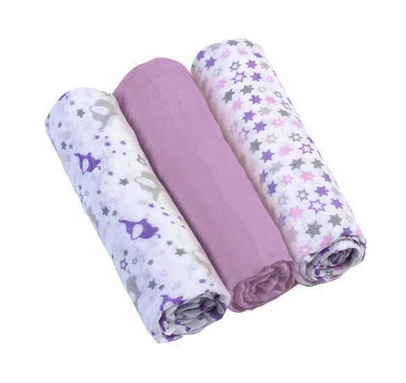Пелюшки муслінові суперм`які BabyOno, 3 шт. (348/04) Пелюшки муслінові суперм`які BabyOno, 3 шт. (348/04)