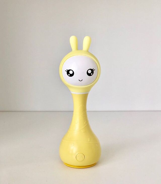 Alilo Інтерактивна іграшка-нічник Smarty Зайчик Alilo R1 жовтий