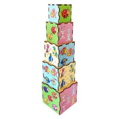 Кубики - матрьошки Little Panda Тварини Кубики - матрьошки Little Panda Тварини