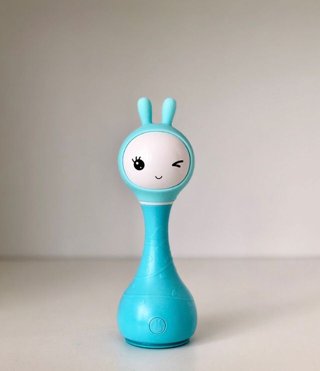 Alilo Інтерактивна іграшка-нічник Smarty Зайчик Alilo R1 бірюзовий