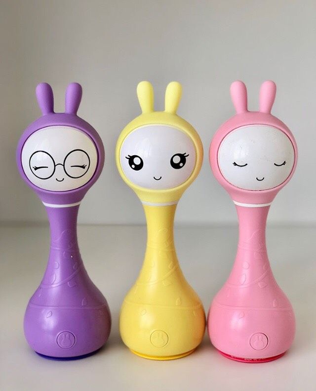 Alilo Інтерактивна іграшка-нічник Smarty Зайчик Alilo R1 фіолетовий