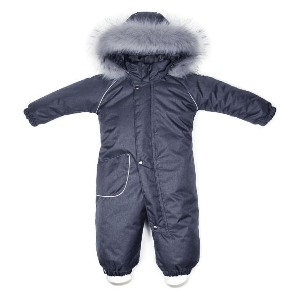 Apollo Graphite Fur ДоРечі зимовий комбінезон з опушкою, сірий (1890 О) Apollo Graphite Fur ДоРечі зимовий комбінезон з опушкою, сірий (1890 О)
