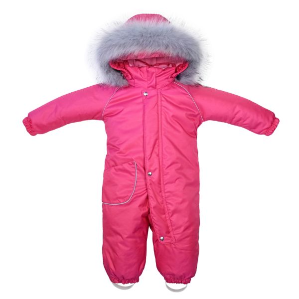 Apollo Pink Fur ДоРечі зимовий комбінезон з опушкою, рожевий (1893 О) Apollo Pink Fur ДоРечі зимовий комбінезон з опушкою, рожевий (1893 О)