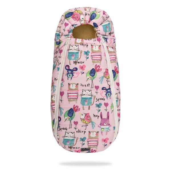Зимовий конверт-кокон DoRechi Baby XS малюнки на рожевому фоні (1866) Зимовий конверт-кокон DoRechi Baby XS малюнки на рожевому фоні (1866)