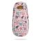 Зимовий конверт-кокон DoRechi Baby XS малюнки на рожевому фоні з опушкою (1866 О)