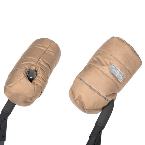 Муфти-рукавички на коляску DoRechi бежеві (1816) Муфти-рукавички на коляску DoRechi бежеві (1816)