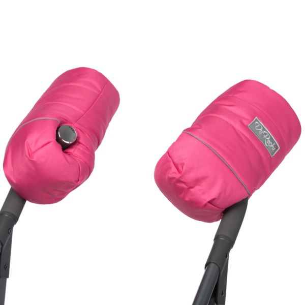 Муфти-рукавички на коляску DoRechi рожеві (1851) Муфти-рукавички на коляску DoRechi рожеві (1851)