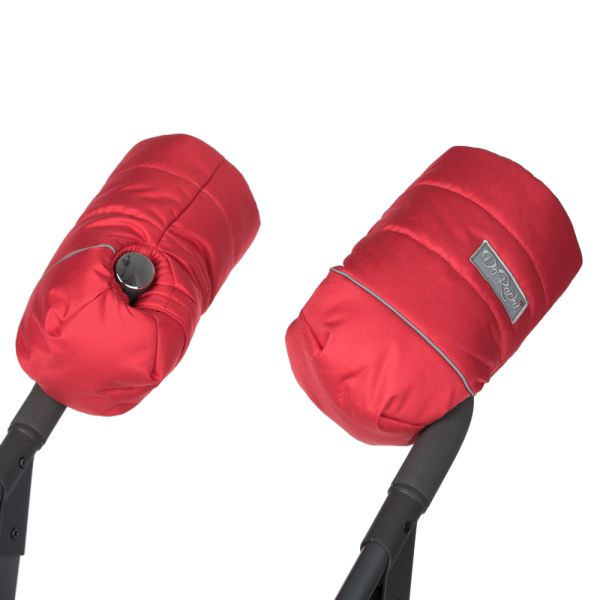 Муфти-рукавички на коляску DoRechi червоні (1852) Муфти-рукавички на коляску DoRechi червоні (1852)