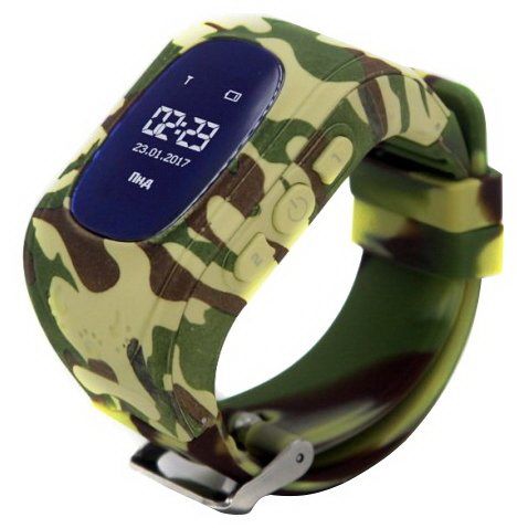 Дитячий розумний годинник з GPS трекером GW300 (Q50) Military Дитячий розумний годинник з GPS трекером GW300 (Q50) Military