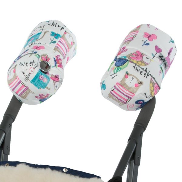 Муфти-рукавички на візок DoRechi малюнки на білому тлі (1856) Муфти-рукавички на візок DoRechi малюнки на білому тлі (1856)