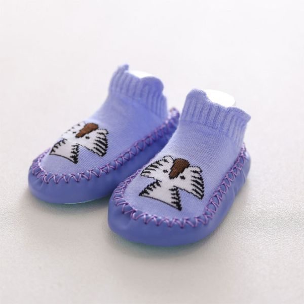 Тапочки-шкарпетки фіолетові, 14 см Тапочки-шкарпетки фіолетові, 14 см