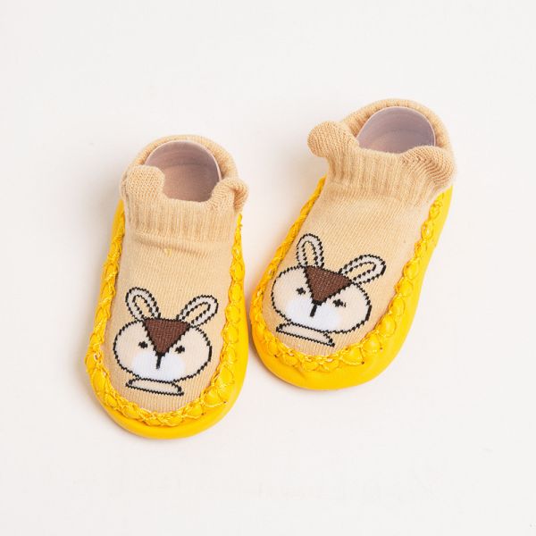 Тапочки-шкарпетки жовті, 14 см Тапочки-шкарпетки жовті, 14 см