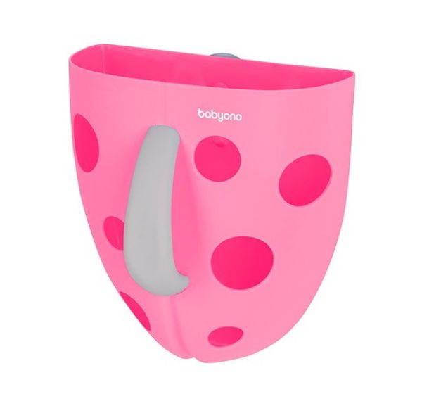 Кошик для іграшок у ванну BabyOno, рожевий (262) Кошик для іграшок у ванну BabyOno, рожевий (262)