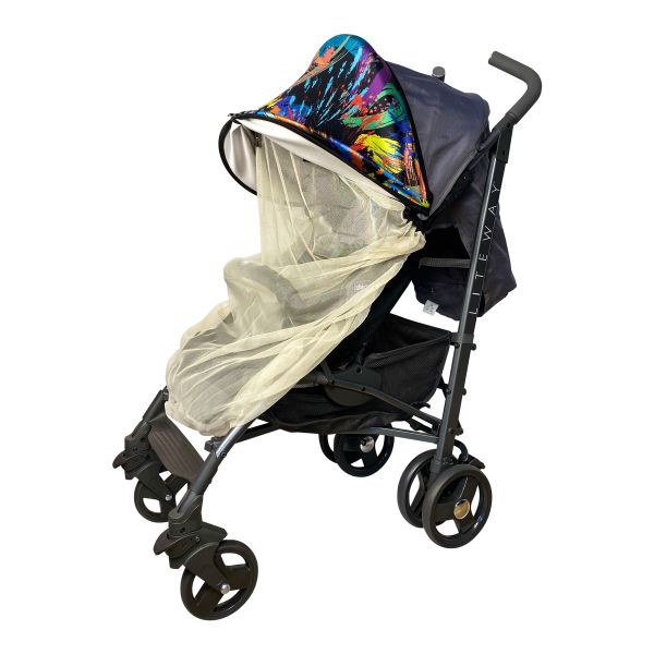 Must Have Shade ДоРечі 2 в 1 колір 'Фарби' козирок з бежевою москітною сіткою (1870 F) Must Have Shade ДоРечі 2 в 1 колір 'Фарби' козирок з бежевою москітною сіткою (1870 F)