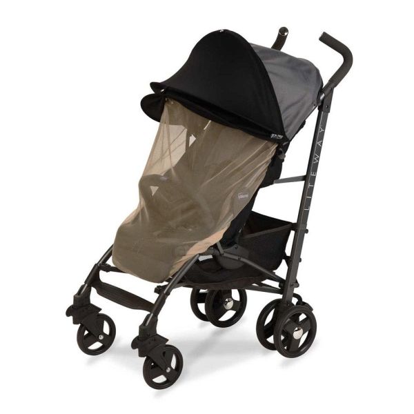 Must Have Shade ДоРечі 2 в 1 чорний козирок з бежевою москітною сіткою (1870) Must Have Shade ДоРечі 2 в 1 чорний козирок з бежевою москітною сіткою (1870)