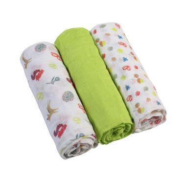 Пелюшки муслінові суперм`які BabyOno, 3 шт. (348/06) Пелюшки муслінові суперм`які BabyOno, 3 шт. (348/06)