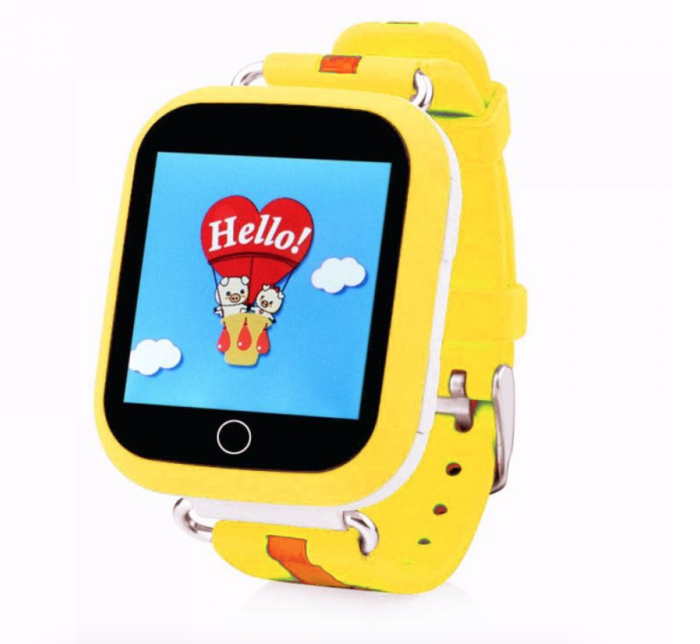Дитячий розумний годинник з GPS трекером TD-10 (Q150) Yellow