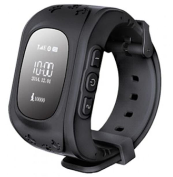 Дитячий розумний годинник з GPS трекером GW300 (Q50) Black Дитячий розумний годинник з GPS трекером GW300 (Q50) Black