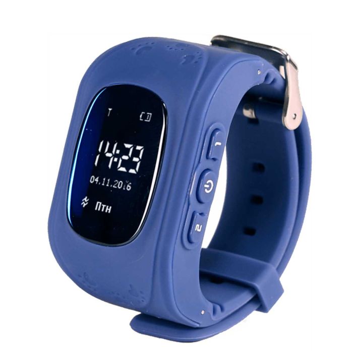 Дитячий розумний годинник з GPS трекером GW300 (Q50) Dark Blue
