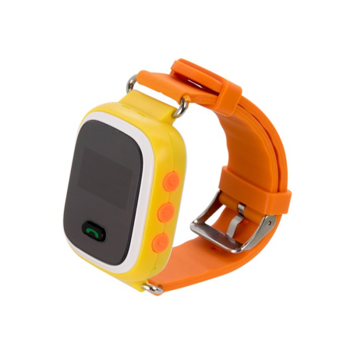 Дитячий розумний годинник з GPS трекером GW900 (Q60) Orange Yellow