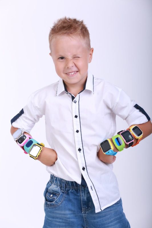 Дитячий розумний годинник з GPS трекером G900A (Q65) Pink