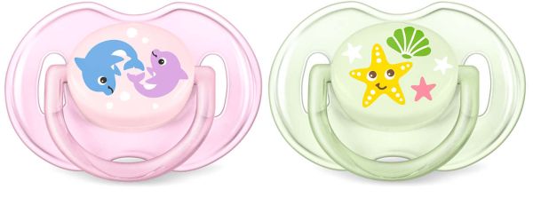 Пустушка для дівчинки Philips Avent Classic, 2 шт. (SCF169/36) Пустушка для дівчинки Philips Avent Classic, 2 шт. (SCF169/36)