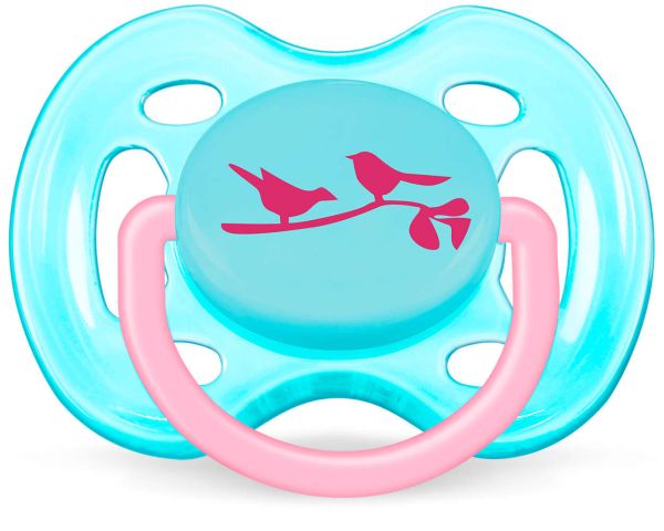 Пустушка для дівчинки Philips Avent Freeflow (SCF172/13) Пустушка для дівчинки Philips Avent Freeflow (SCF172/13)