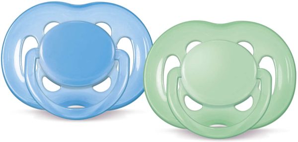 Пустушка для хлопчика Philips Avent Freeflow, дихаюча, 2 шт. (SCF178/24) Пустушка для хлопчика Philips Avent Freeflow, дихаюча, 2 шт. (SCF178/24)