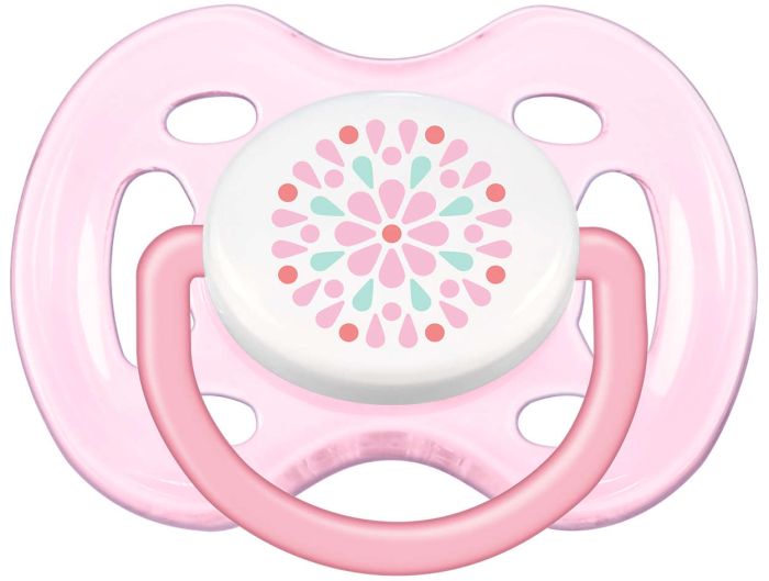 Пустушка для дівчинки Philips Avent Freeflow, рожева, 2 шт. (SCF180/23)