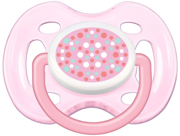 Пустушка для дівчинки Philips Avent Freeflow, рожева, 2 шт. (SCF180/23)