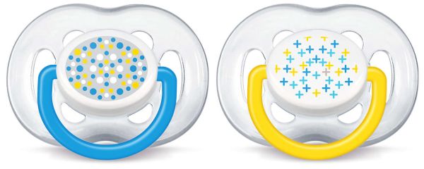 Пустушка Сучасна для хлопчика Philips Avent Freeflow, 2 шт. (SCF180/27) Пустушка Сучасна для хлопчика Philips Avent Freeflow, 2 шт. (SCF180/27)