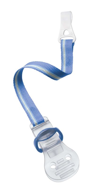 Кліпса для пустушки Philips Avent, блакитна (SCF185/00) Кліпса для пустушки Philips Avent, блакитна (SCF185/00)