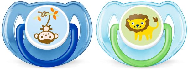 Пустушка для хлопчика Philips Avent Classic, 2 шт. (SCF197/22) Пустушка для хлопчика Philips Avent Classic, 2 шт. (SCF197/22)