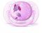 Пустушка для дівчинки Philips Avent Ultra Soft, 2 шт. (SCF227/20)