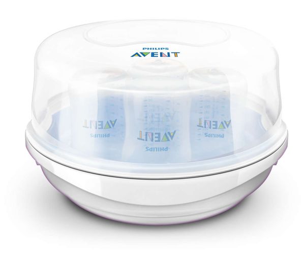 Стерилізатор для мікрохвильової печі Philips Avent (SCF281/02) Стерилізатор для мікрохвильової печі Philips Avent (SCF281/02)
