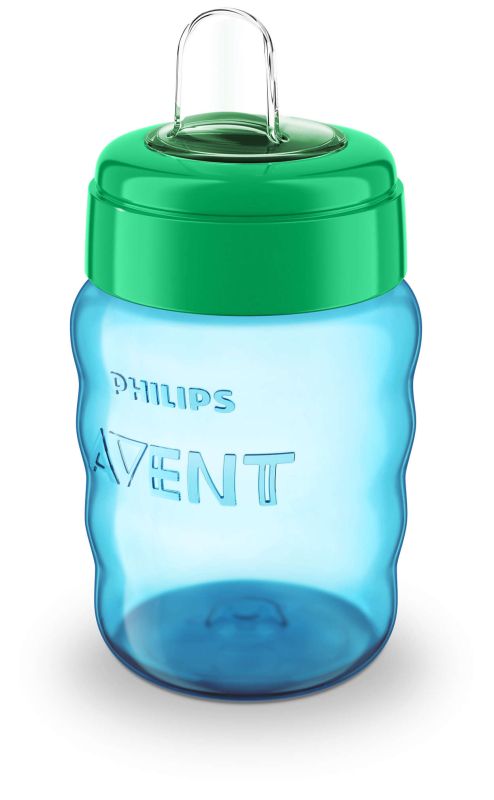 Чашка з м`яким носиком Philips Avent, зелена, 260 мл (SCF553/00)