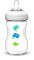 Пляшечка для годування Philips Avent Natural, кити, 260 мл (SCF627/25) Пляшечка для годування Philips Avent Natural, кити, 260 мл (SCF627/25)