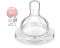 Соска силіконова Philips Avent Classic+, змінний потік, 2 шт. (SCF635/27) Соска силіконова Philips Avent Classic+, змінний потік, 2 шт. (SCF635/27)